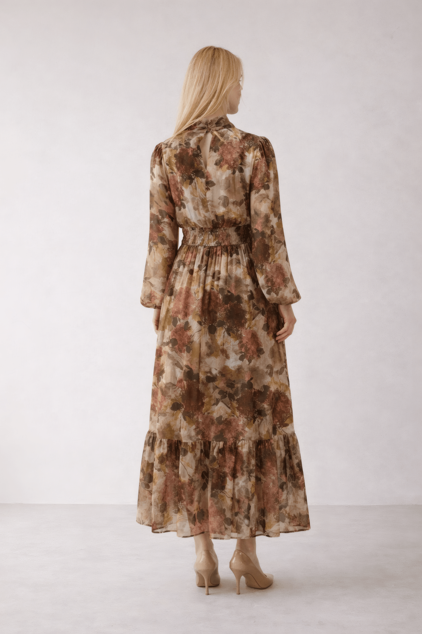 Printed Maxi Dress | Elora Venecci